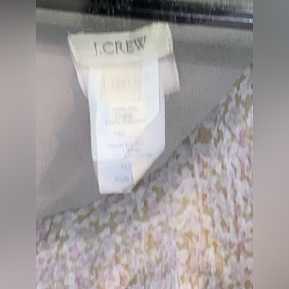 J Crew Silk Midi Dress 20’s style very cute Poly lining. Size: 6 - Picture 2 of 7